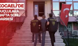 Kocaeli'deki hafta sonu operasyonunda hırsız ve dolandırıcılara göz açtırılmadı 