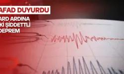 Önce Balıkesir sonra Konya'da şiddetli deprem