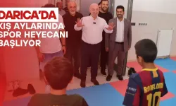 Darıca'da kış sporları başlıyor