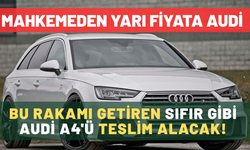 Mahkeme'den Yarı Fiyata Araç: Audi A4 Kısa Süre Bu Rakama Satılacak