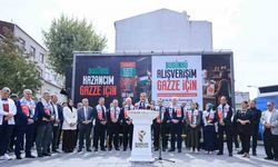 Esnaf ve vatandaşlardan Gazze dayanışması