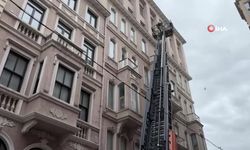 Beyoğlu’nda otelde yangın