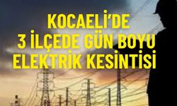 Hangi ilçelerde elektrik yok? 30 Eylül Kocaeli elektrik kesintisi