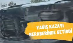 Kocaeli’de Yağmur Kazayı Beraberinde Getirdi