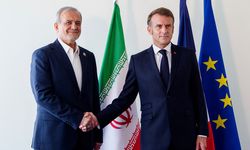 Macron, İran Cumhurbaşkanı Pezeşkiyan ile görüştü