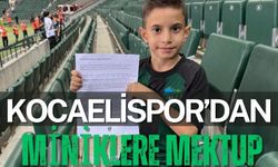 Kocaelispor miniklere anlamlı hatıra