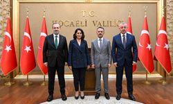 AK Parti Genel Başkan Yardımcısı Sevilay Tuncer’den Vali Aktaş’a ziyaret