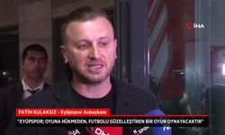 Fatih Kulaksız: "Eyüpspor; oyuna hükmeden, futbolu güzelleştiren bir oyun oynayacaktır"