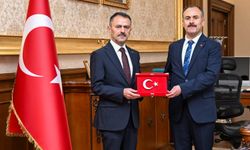 Denetimli Serbestlik Müdürü Bekir Türkmen’den Vali Aktaş’a Ziyaret