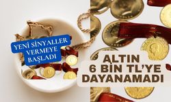 Altın fiyatlarında yeni dönem mi başlıyor? Gram altın 6 bin TL’ye dayanamadı