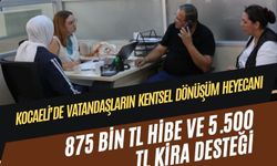 Kocaeli’de Kentsel Dönüşüm rüzgarı: 875 bin TL hibe, 5 bin 500 TL kira yardımı