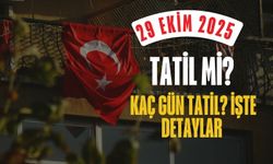 29 Ekim 2025 Tatil mi, Kaç Gün Tatil? İşte Detaylar