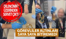 Dilenci değil adeta yürüyen kuyumcu