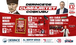 Derince’de Cumhuriyet Coşkusu İki Gün Sürecek
