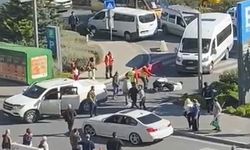 Şehir Hastanesi girişinde kaza sonrası yumruklu kavga