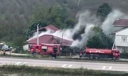 Tek katlı ev alevlere teslim oldu