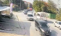 Okul yolunda tehlikeli geçiş! Çocuklardan biri kurtuldu diğeri yaralandı