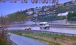 Büyükçekmece’de İETT otobüsü kaydı: Yağmur kazaya neden oldu