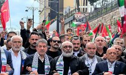 İstanbul’da Filistin İçin “Özgürlüğe Yürüyoruz” Yürüyüşü