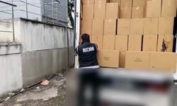 Sakarya’da dev operasyon: Milyonlarca kaçak makaron ele geçirildi
