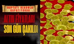 Altın kapanışta sert darbe aldı! Gram ve çeyrek haftayı çöküşle kapattı