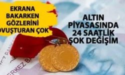 Altın gece ile gündüz arasında savruldu! Gram altın fiyatları bugün nasıl şekillendi?
