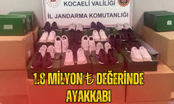 1,8 Milyon TL Değerinde Sahte Ayakkabı