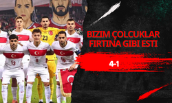 Milli Takım Kocaeli’de Plakayı Yazdı: 4-1!