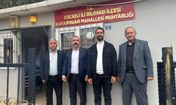 MHP Dilovası İlçe Başkanlığı’ndan muhtarlara ziyaret