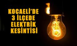 Elektrik Kesintisi 1 Ekim günü Kocaeli’de 3 ilçeyi etkileyecek