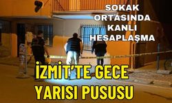 Kocaeli’de gece yarısı kurşunlar konuştu