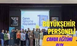 Kocaeli Büyükşehir personeline “Canva” eğitimi verildi
