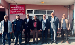 MHP Dilovası İlçe Teşkilatı muhtarlarla buluştu
