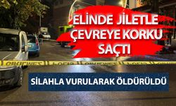 İzmit sokaklarında jiletle insanları rahatsız etti: Kurşunların hedefi oldu