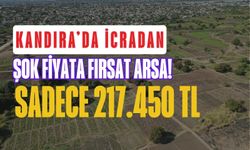 Kandıra'da icradan şok fiyata fırsat arsa!