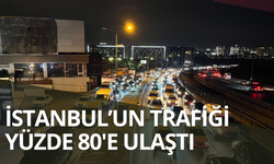 İstanbul’da Akşam Trafiği Kilitlendi: Yoğunluk %80’e Ulaştı
