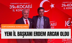 CHP Kongresi Sonuçlandı: Yeni İl Başkanı Erdem Arcan Oldu