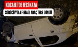 Kocaeli’de Feci Kaza: Araç Ters Döndü, Sürücü Yola Fırladı