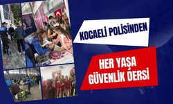 Kocaeli Polisi Kitap Fuarı'nda miniklere zorbalık halka dolandırıcılık uyarısında bulundu