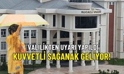 Kocaeli Valiliği uyardı: Sağanak yağışa dikkat!