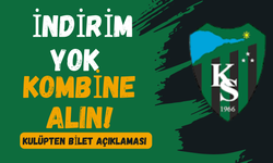Kocaelispor Taraftarı İndirim İstedi, Kulüp 'Kombine' Dedi: Alanyaspor Maçında Fiyatlar Değişmiyor!