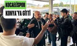 Taraftardan vefalı destek: Kocaelispor, Konya’ya coşkuyla uğurlandı