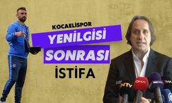 Kocaelispor yenilgisi sonrası istifa