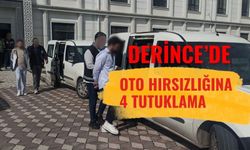 Derince’de oto hırsızlığına 4 tutuklama