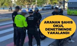 Aranan şahıs Kocaeli'de okul çevresi denetiminde yakalandı