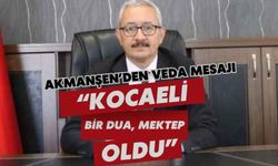 İl Milli Eğitim Müdürü Ömer Akmanşen’den Duygusal Veda Mesajı