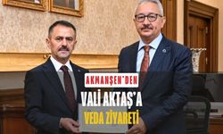 İl Milli Eğitim Müdürü Ömer Akmanşen’den Vali Aktaş’a Veda Ziyareti