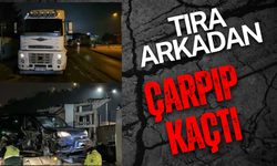 Sarıyer'de Tıra Çarpan Araç Hudaya Döndü : Sürücü Neden Kaçtı ?