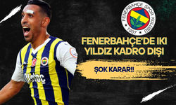 Fenerbahçe'de İrfan Can Kahveci ve Cenk Tosun kadro dışı