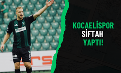 Kocaelispor siftah yaptı!